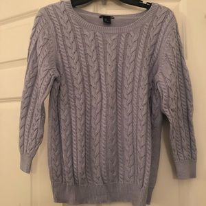 Periwinkle Knit Sweater